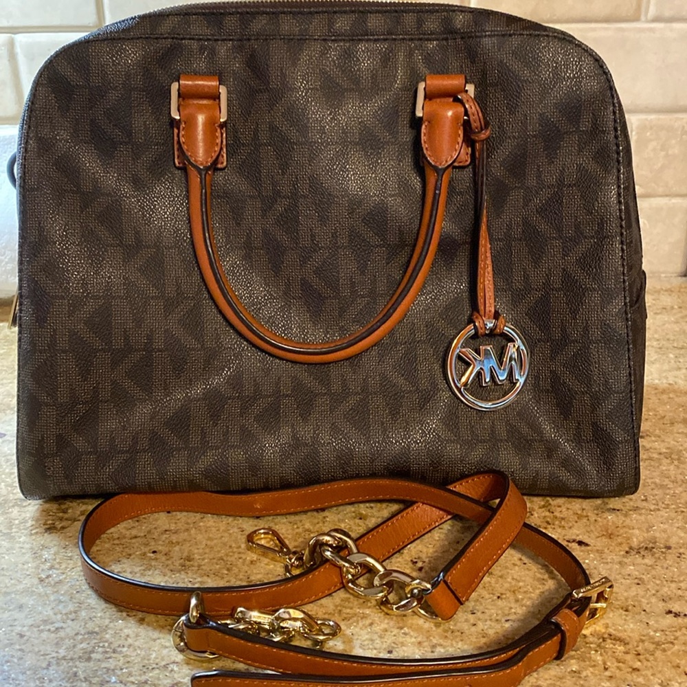 Michael Kors Logo Satchel